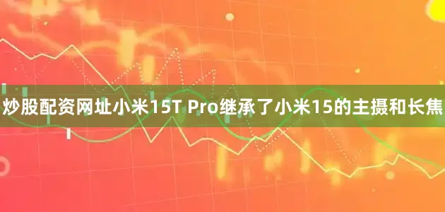 炒股配资网址小米15T Pro继承了小米15的主摄和长焦