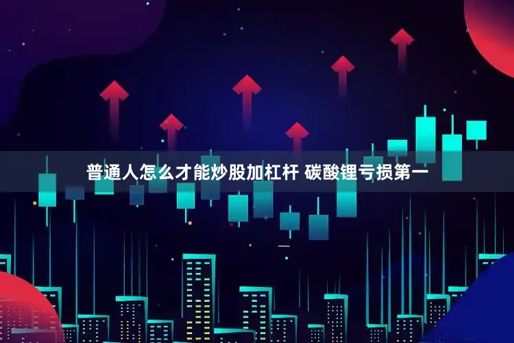 普通人怎么才能炒股加杠杆 　　碳酸锂亏损第一