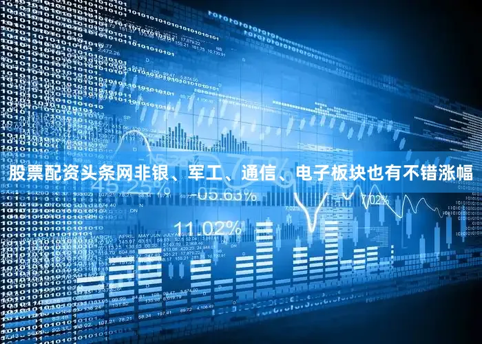 股票配资头条网非银、军工、通信、电子板块也有不错涨幅